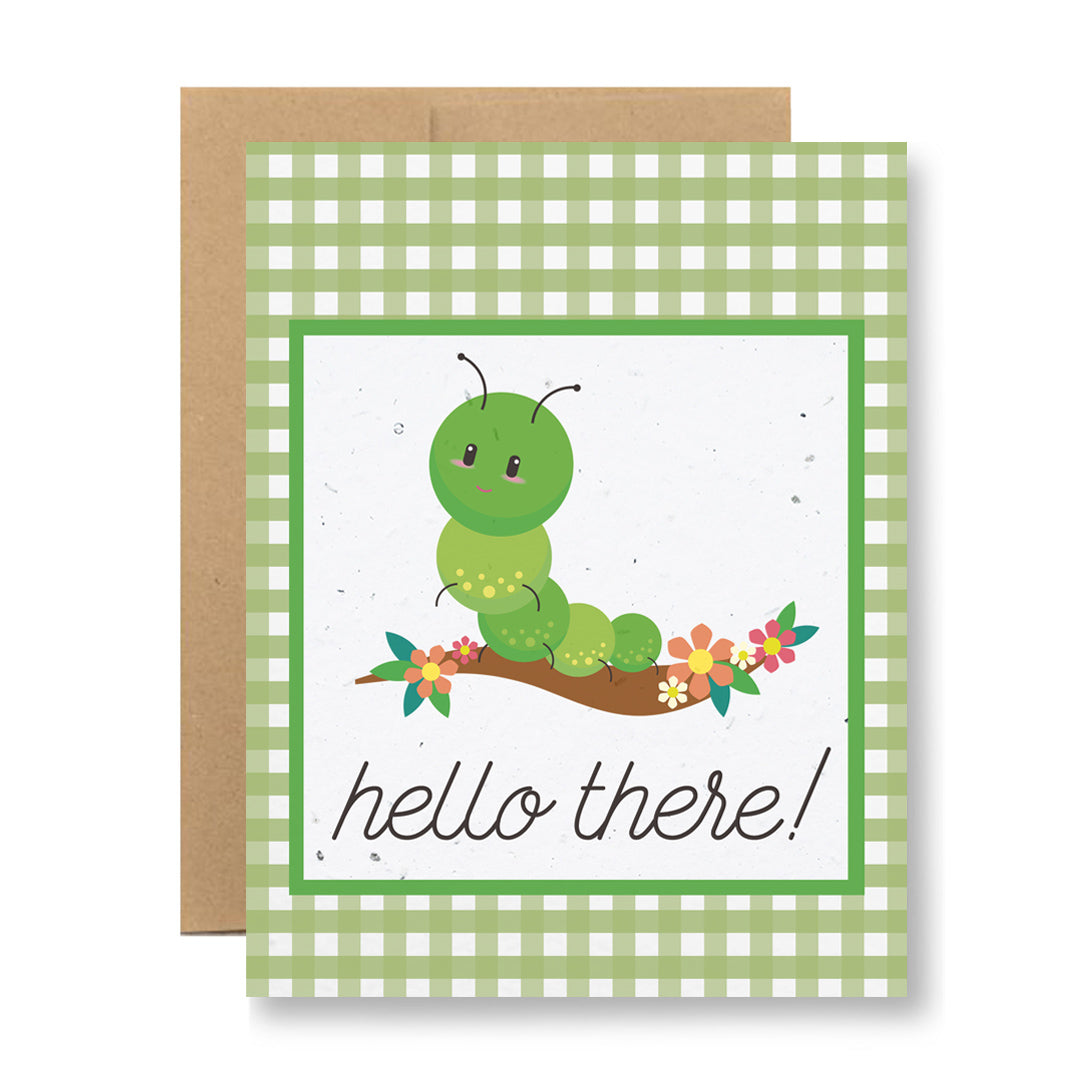 Plantable Greeting Card - Hello there!