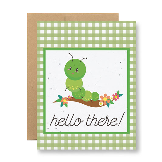 Plantable Greeting Card - Hello there!